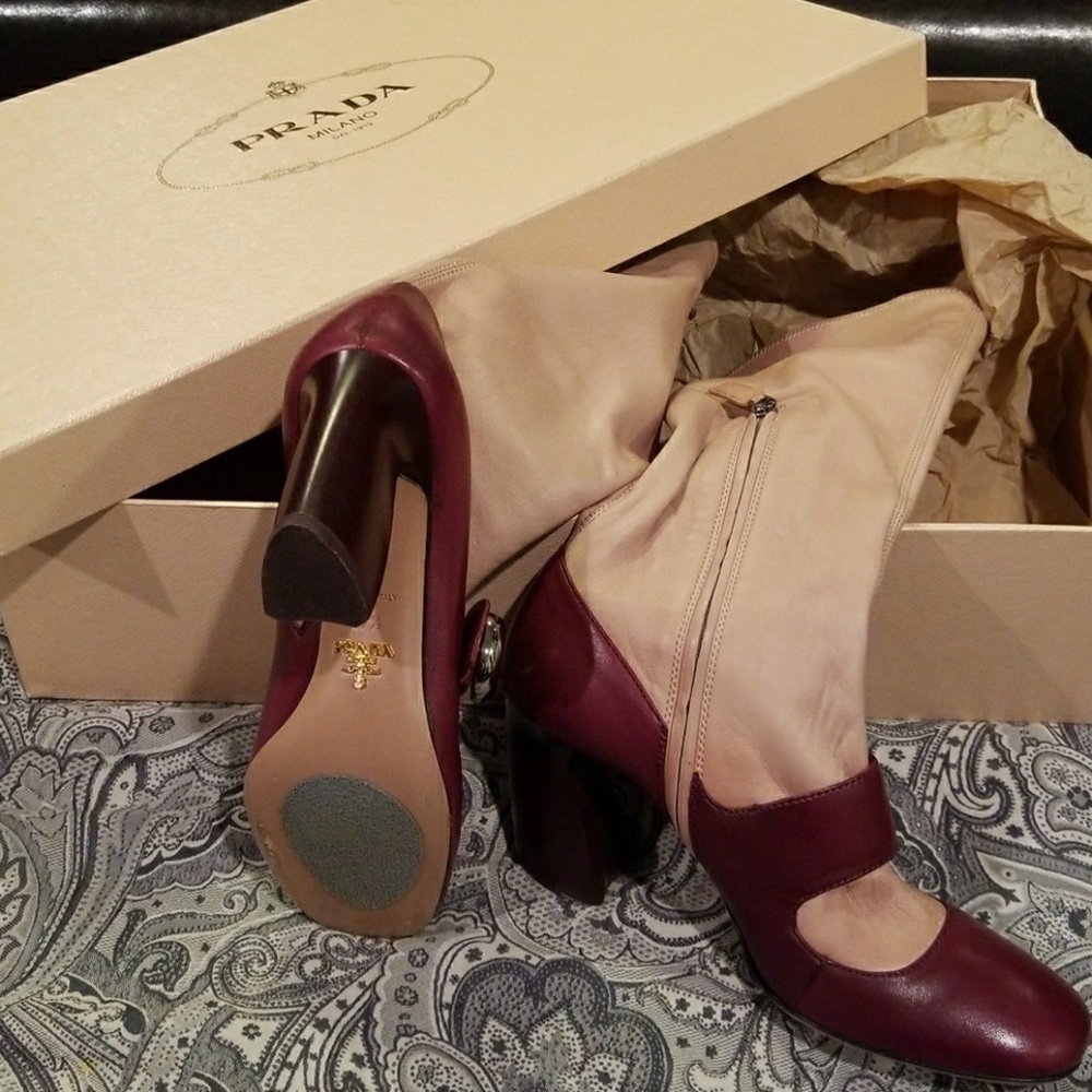 Authentic Prada Boots